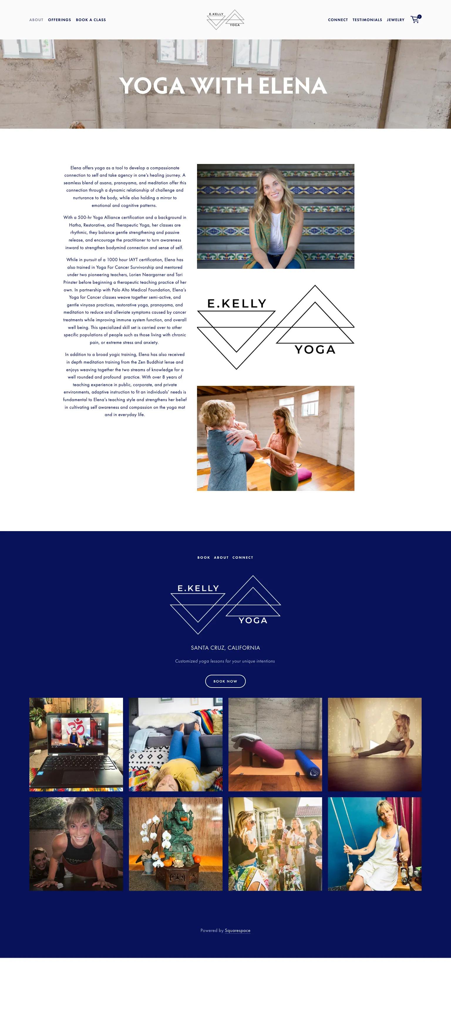 E.Kelly Yoga screenshot