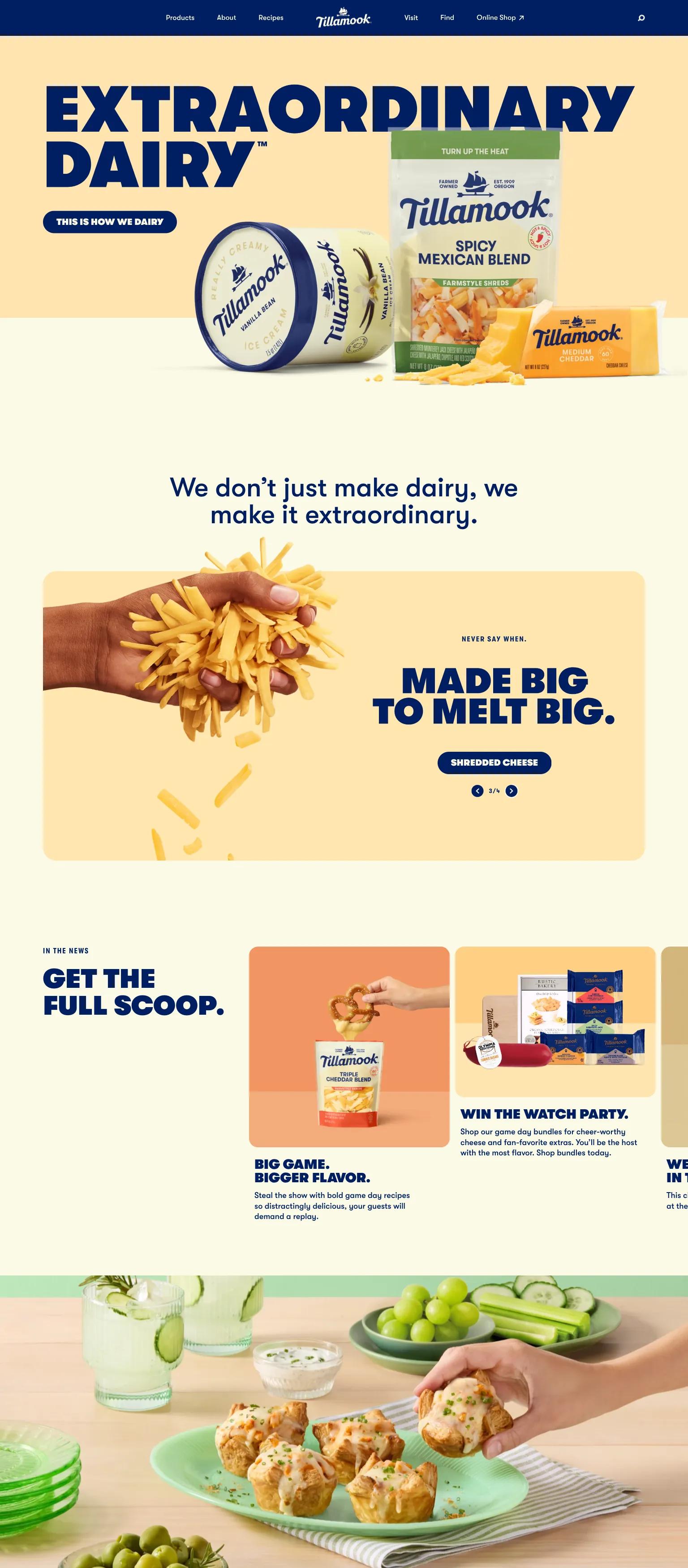 Tillamook screenshot