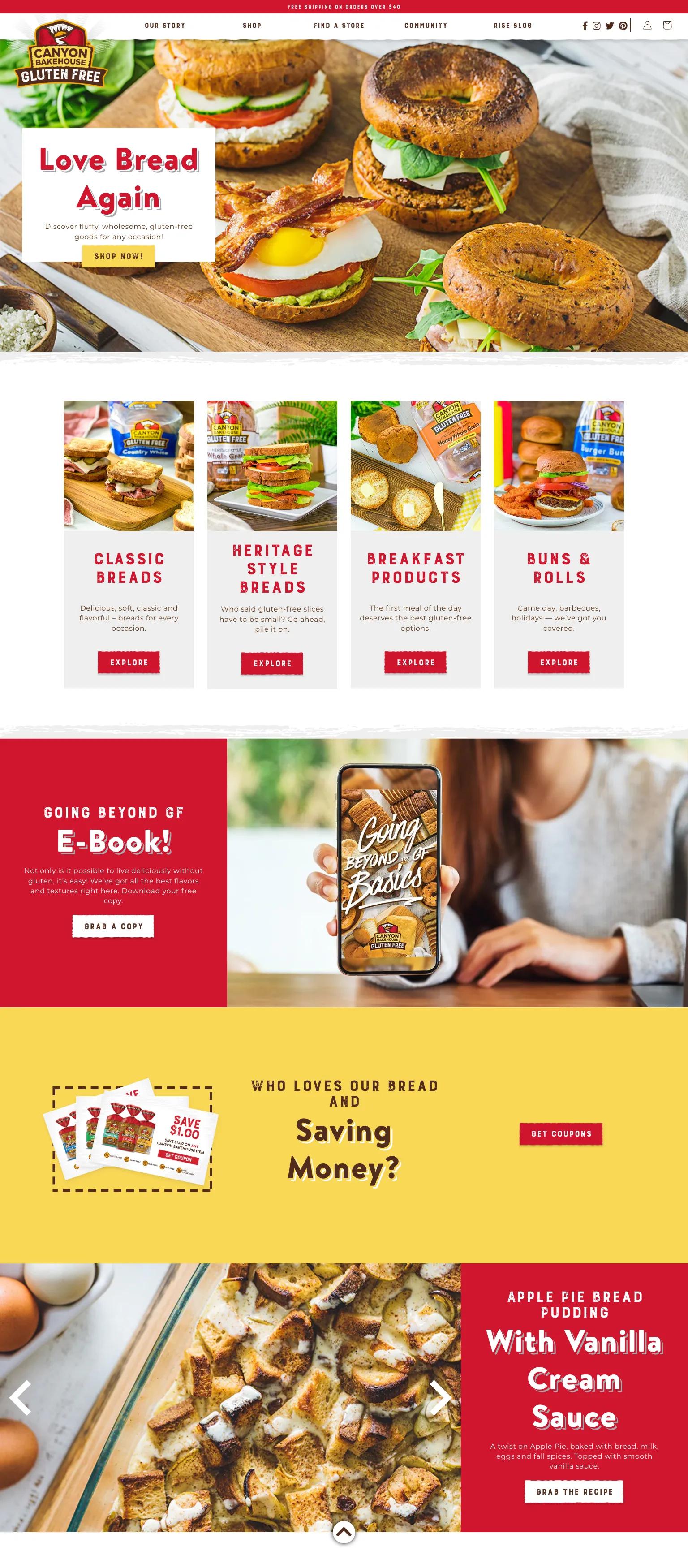 Canyon Gluten Free screenshot