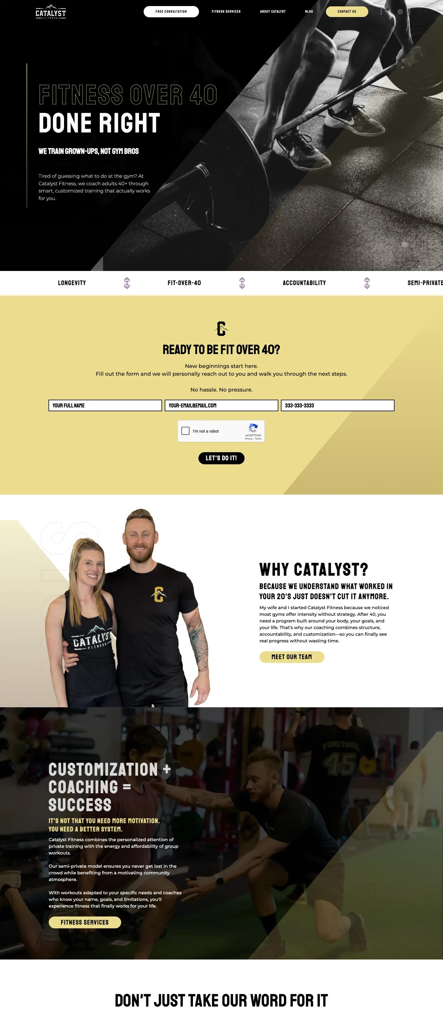 Catalyst Fitness screenshot