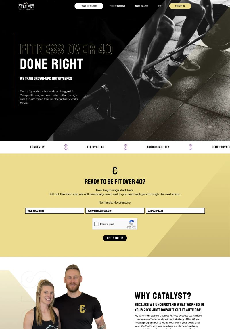 Catalyst Fitness screenshot