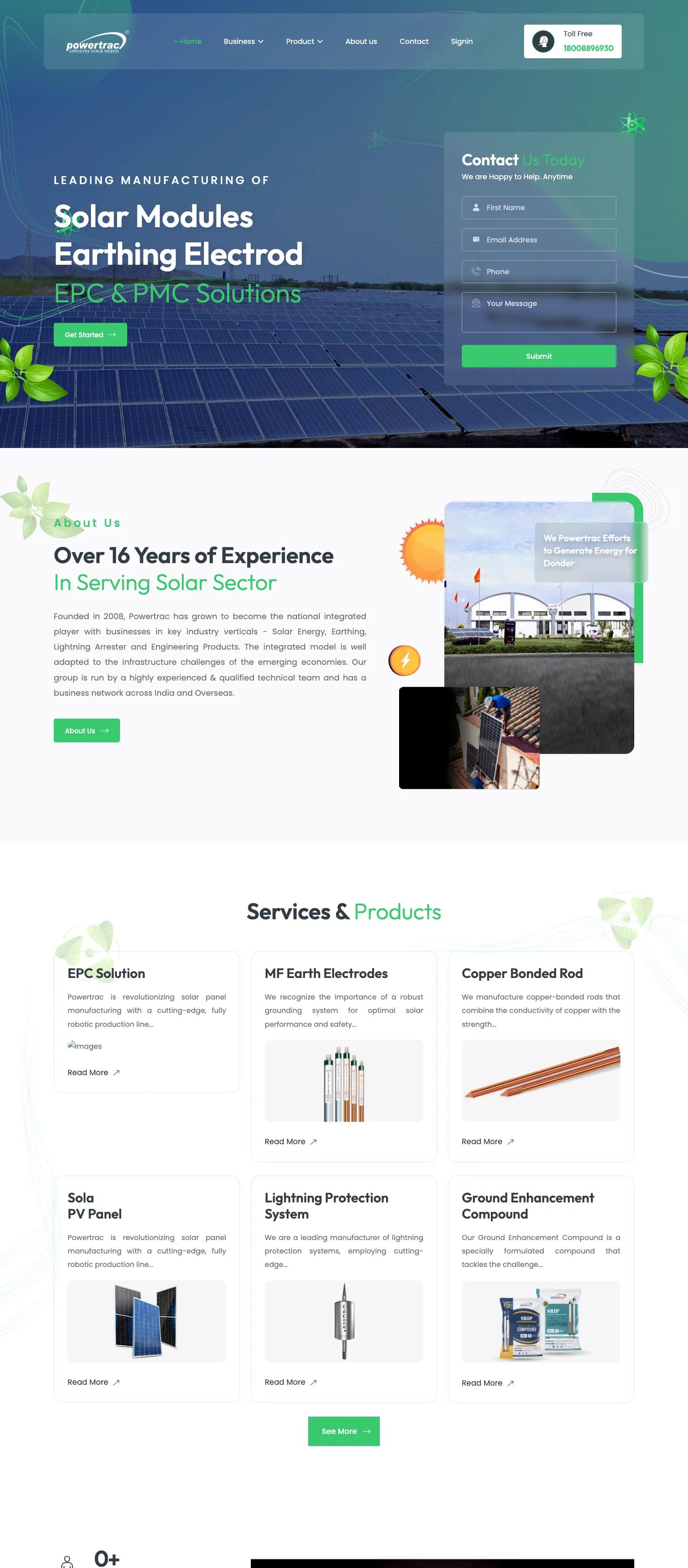 Powertrac screenshot