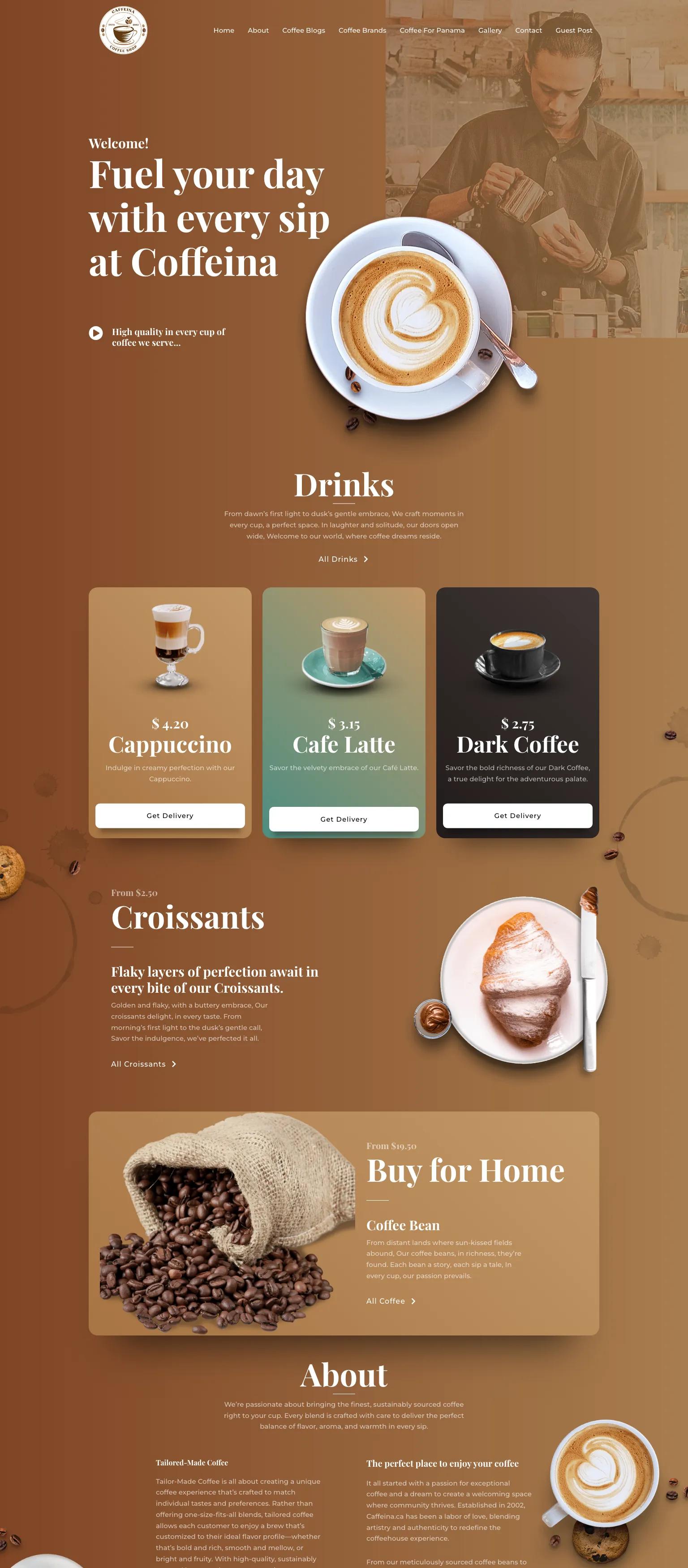 Coffeina screenshot