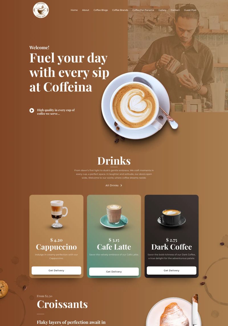 Coffeina screenshot