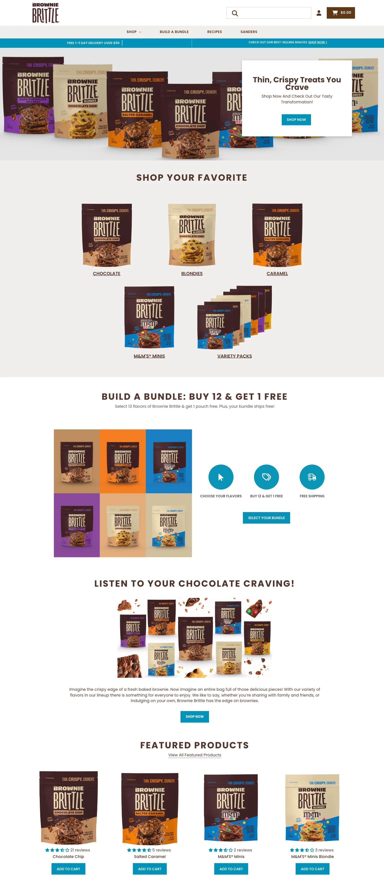 Brownie Brittle screenshot