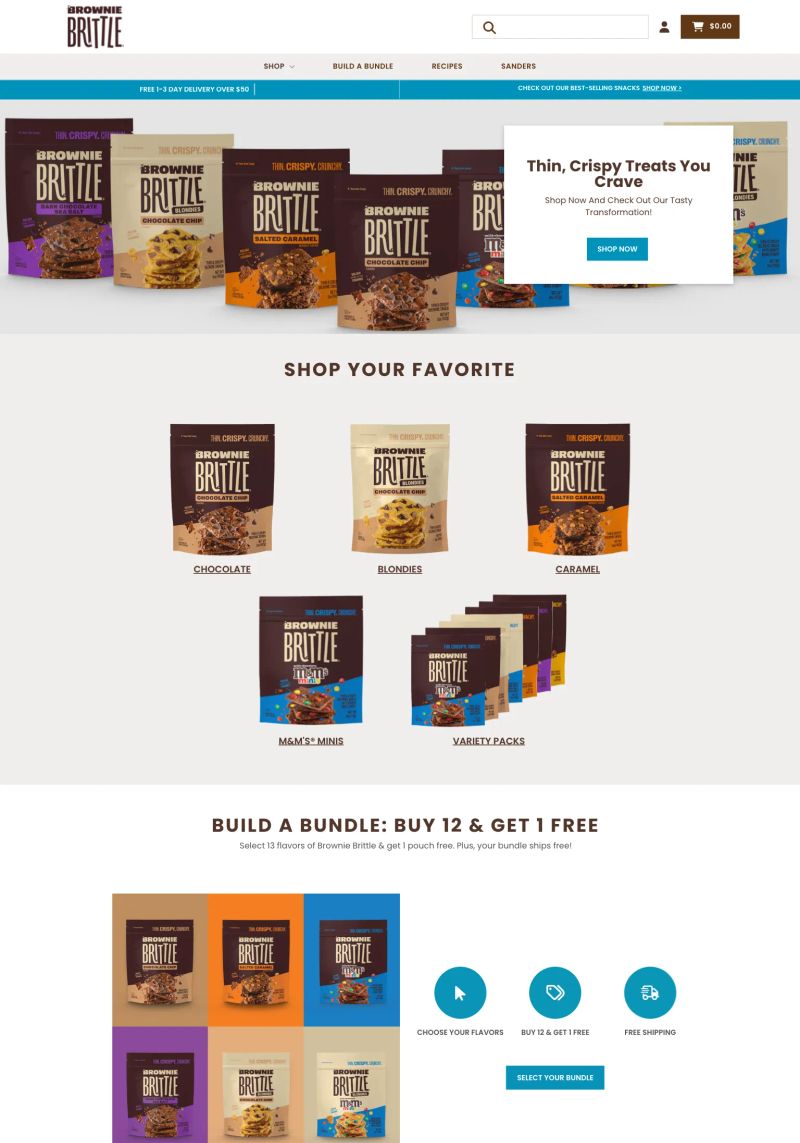 Brownie Brittle screenshot