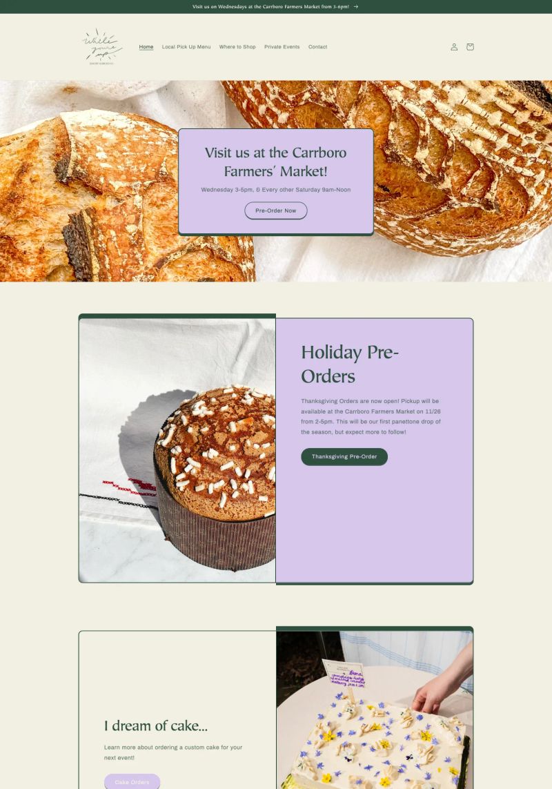 While You're Up Bakery screenshot