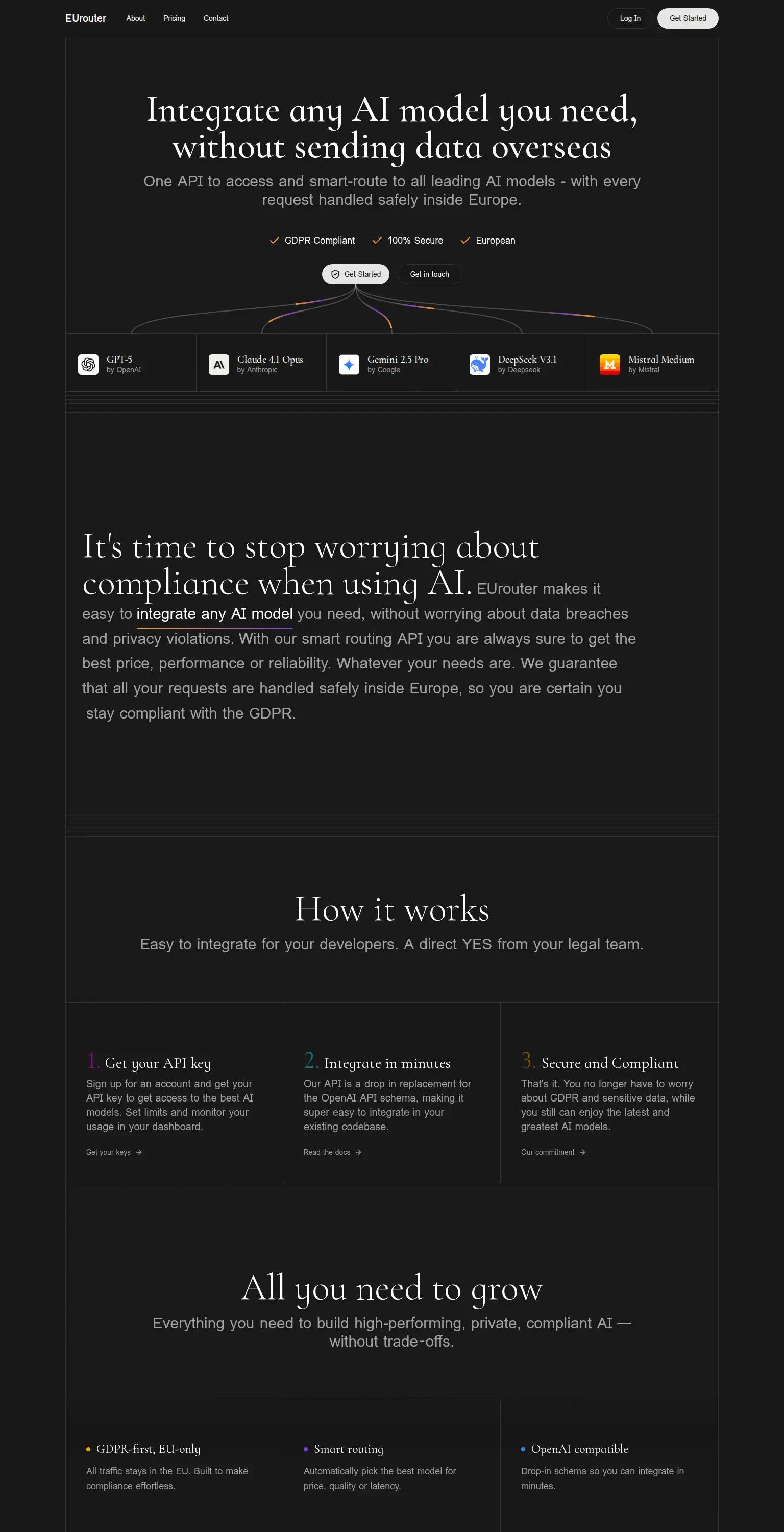 EUrouterAI screenshot