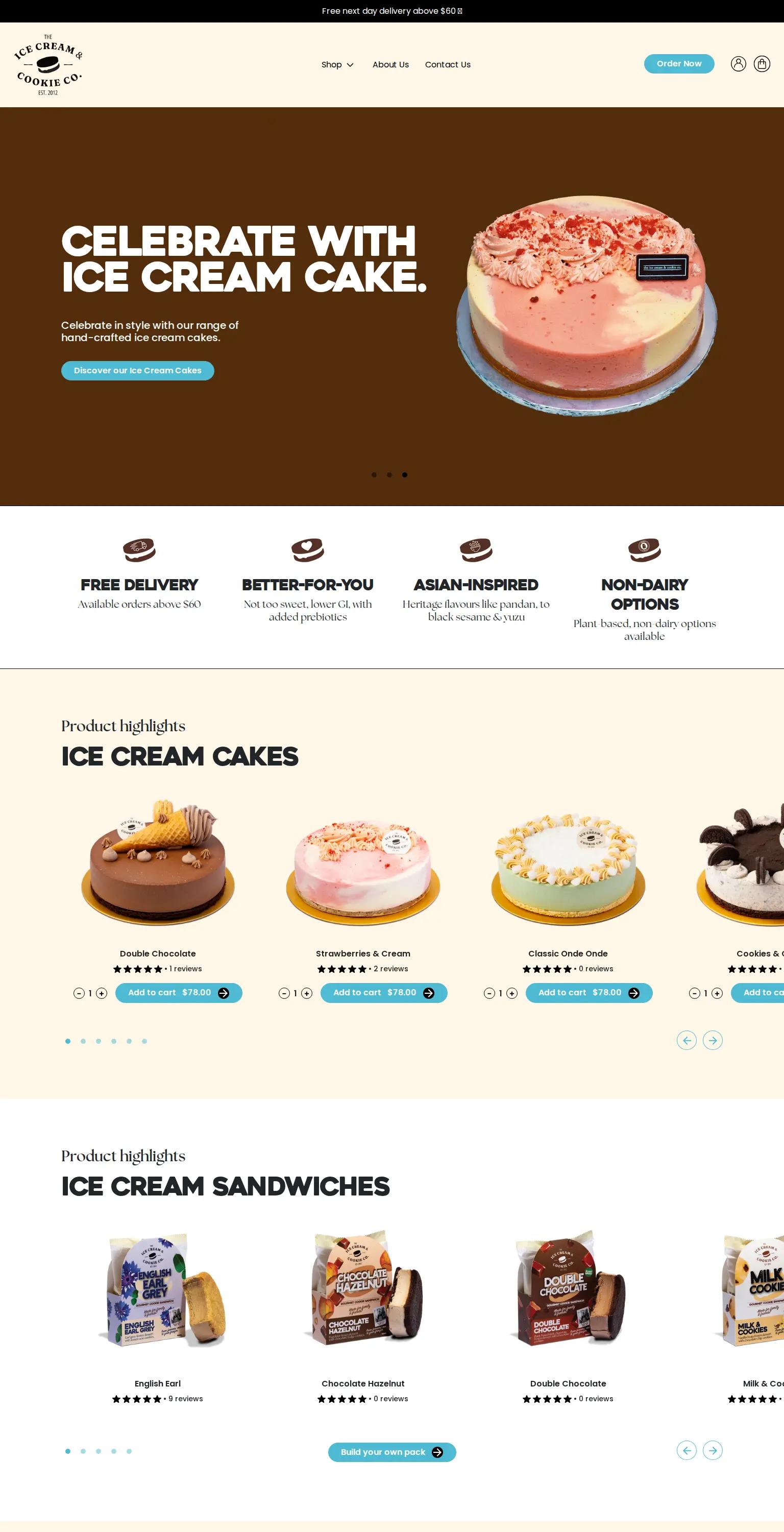 Ice Cream & Cookie Co. screenshot