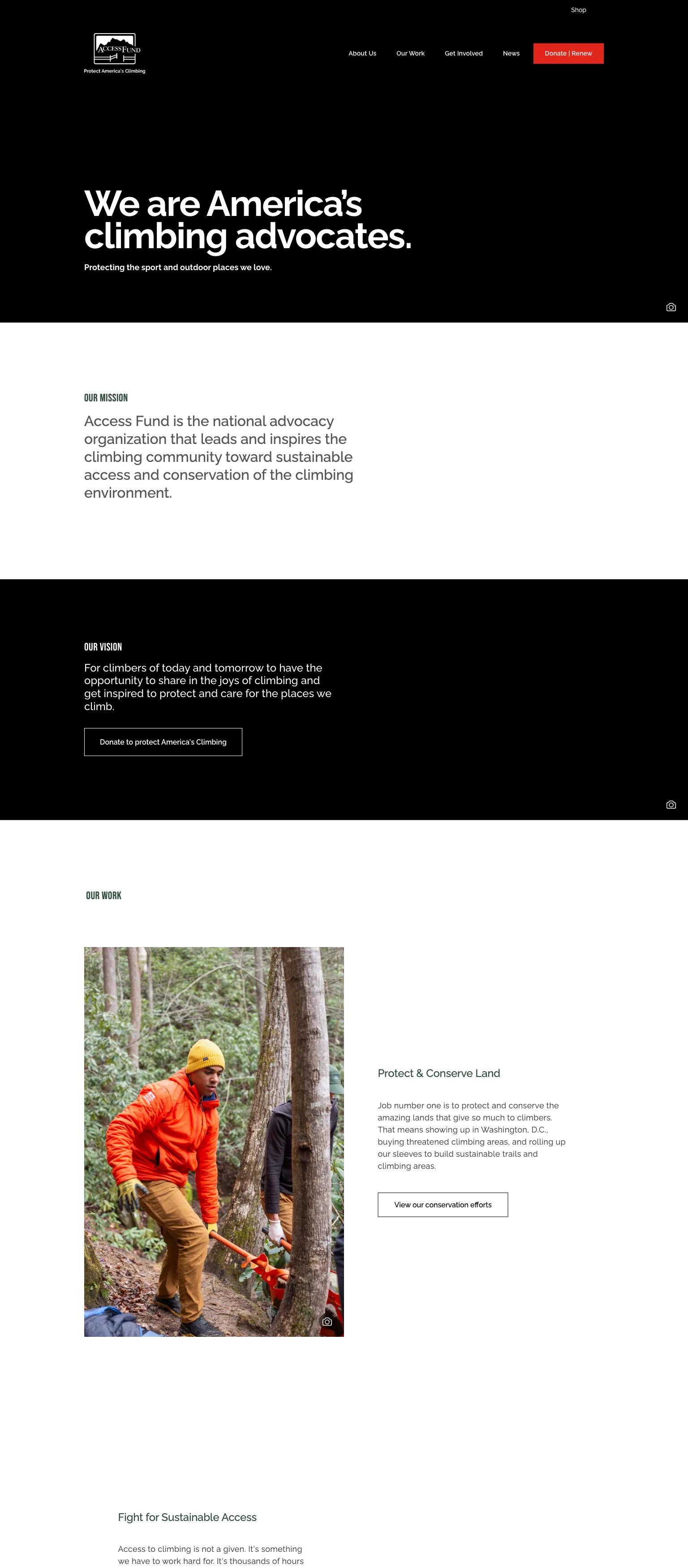 Access Fund screenshot