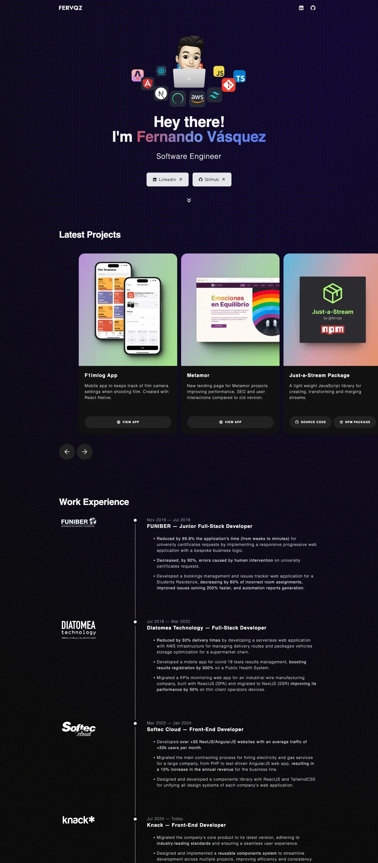 Fernando Vásquez screenshot