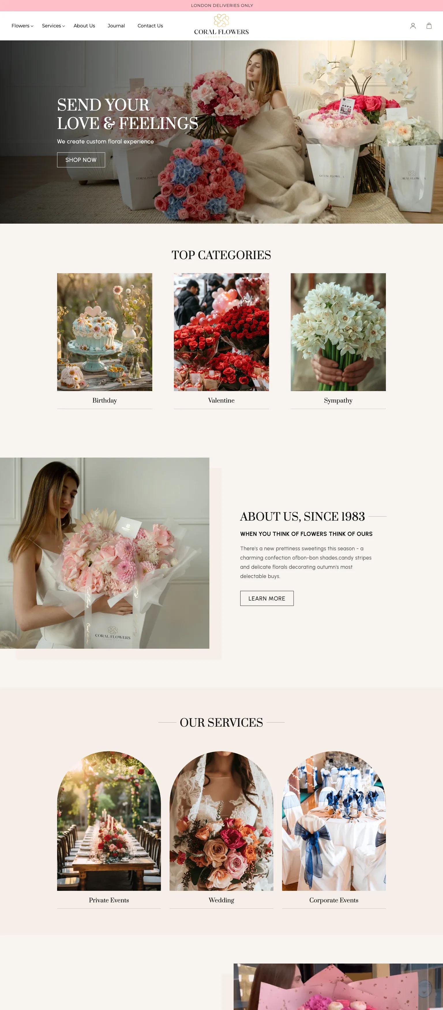 Coral Flowers screenshot