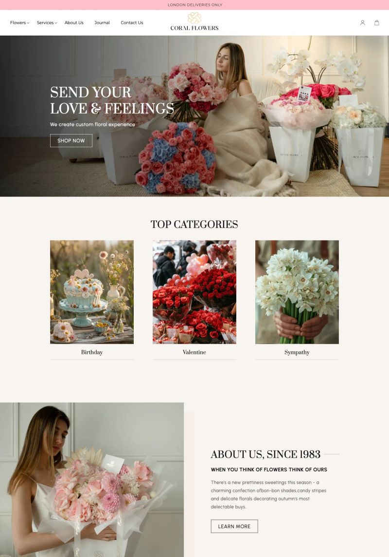 Coral Flowers screenshot