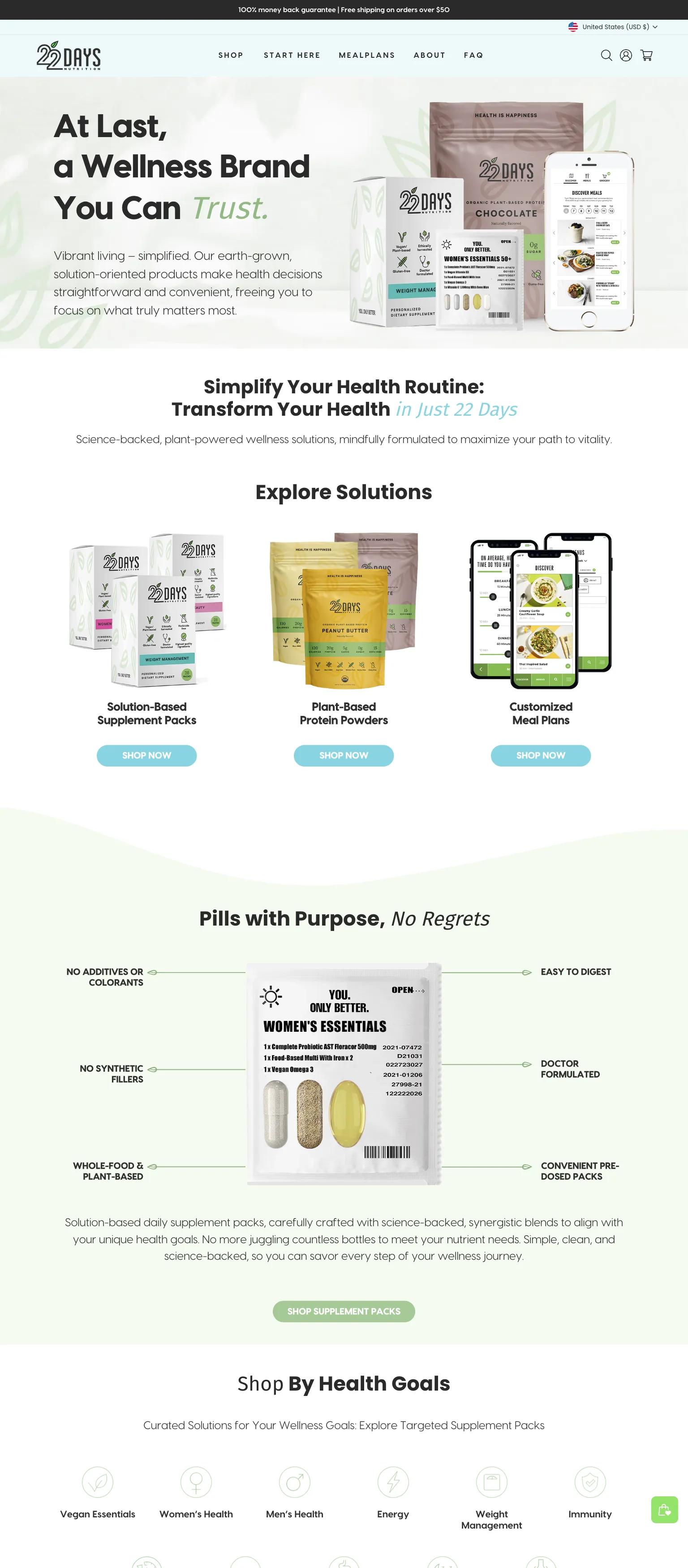 22 Days Nutrition screenshot