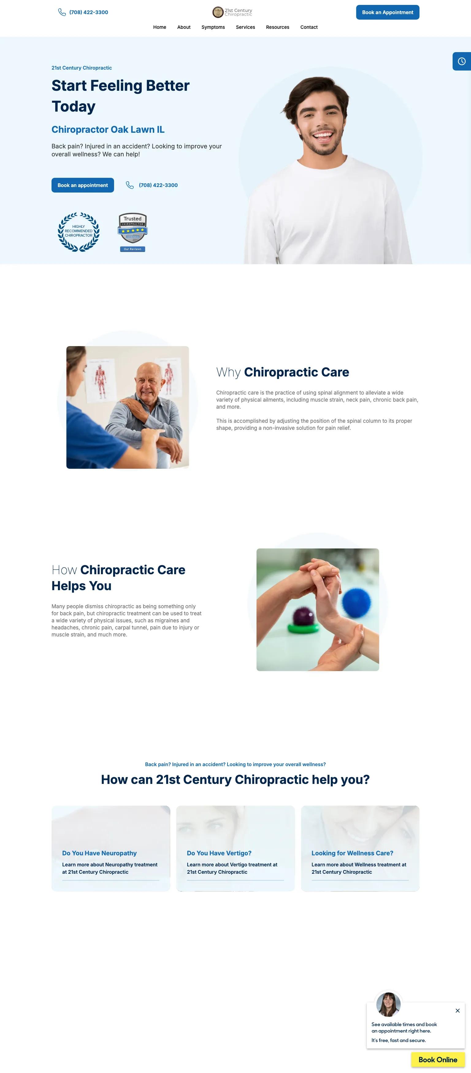 21st Century Chiropractic screenshot