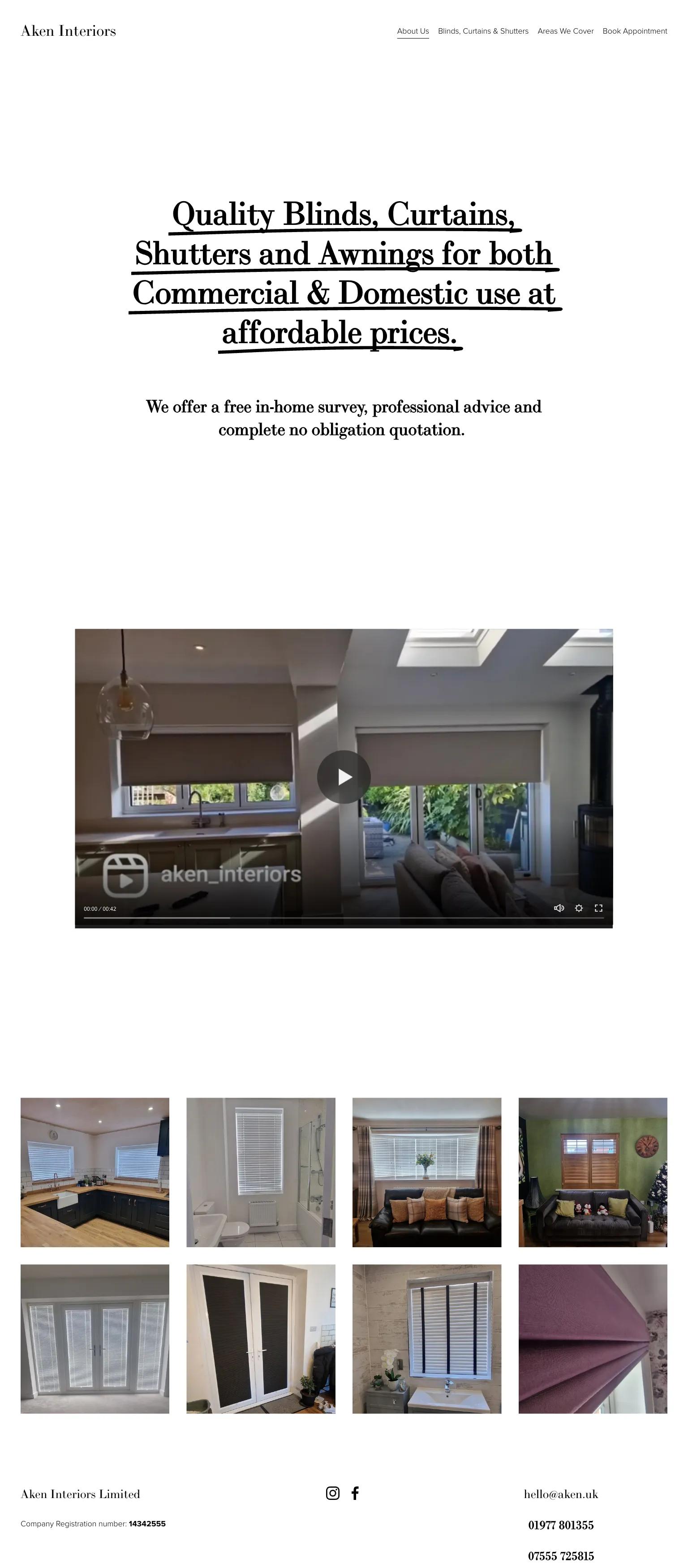 Aken Interiors screenshot