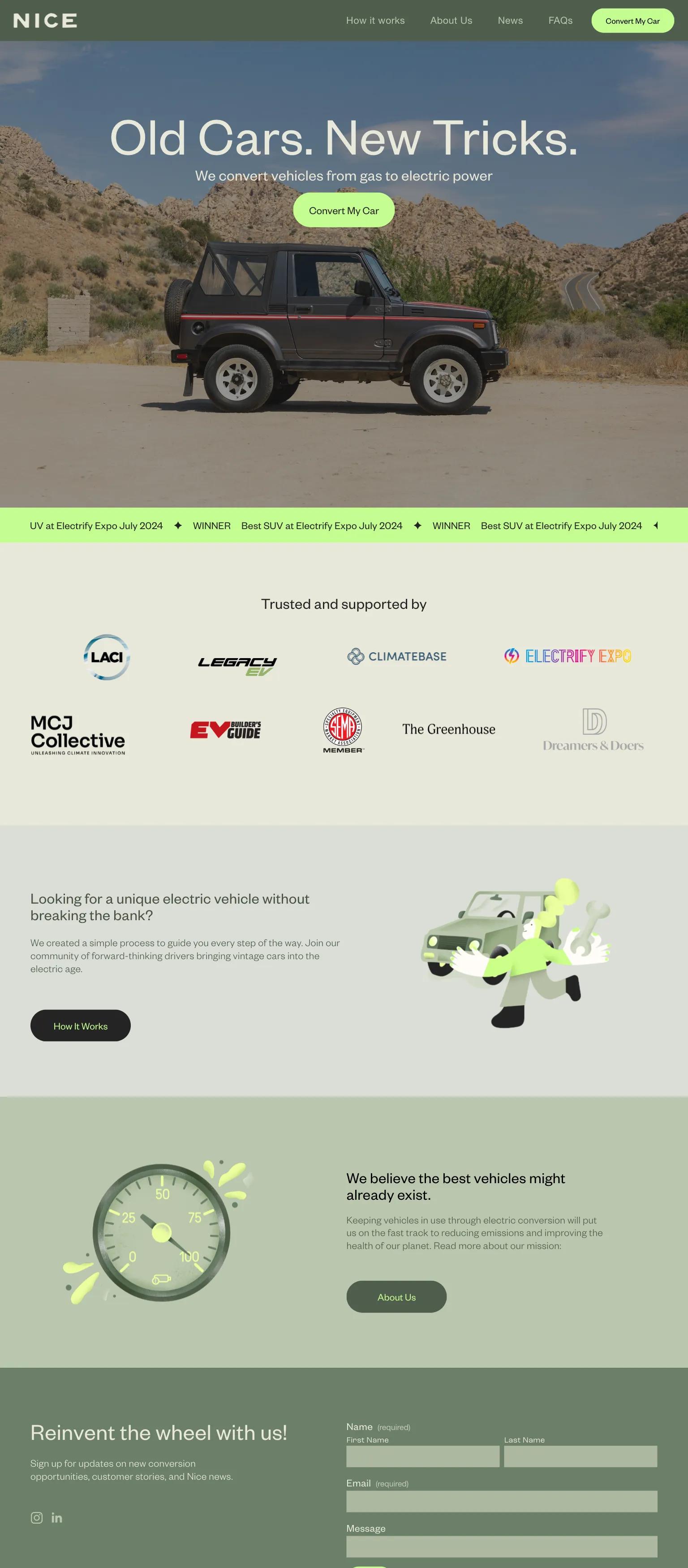 Nice Car Company screenshot