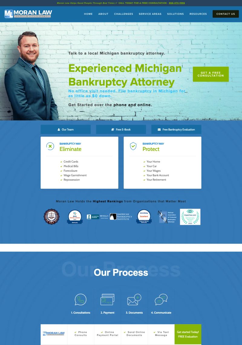 Moran Law screenshot