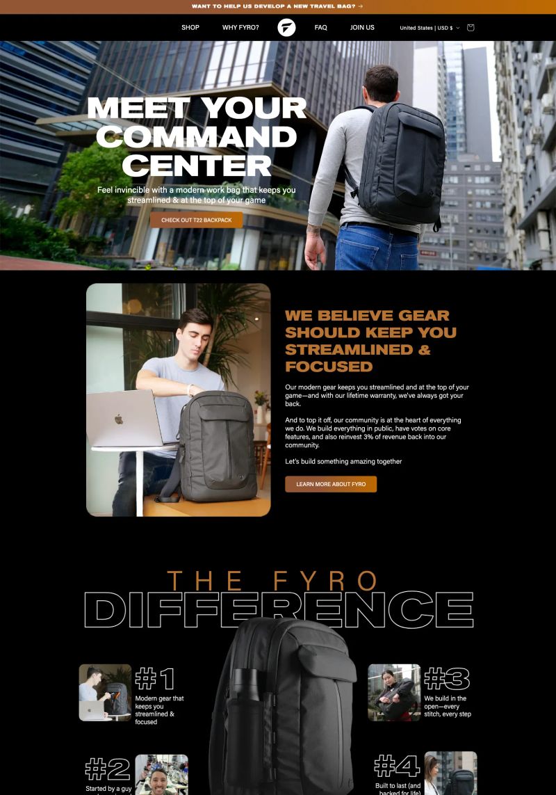 Fyro screenshot