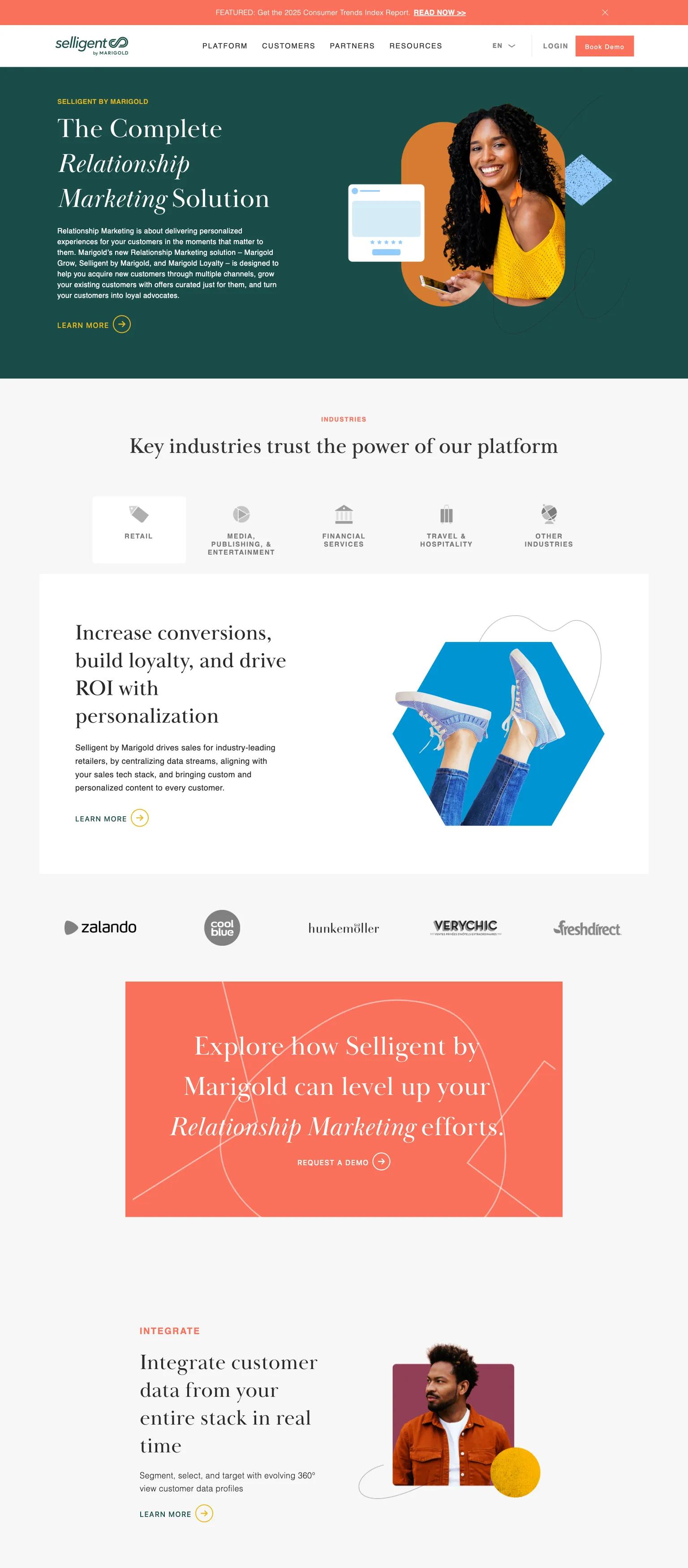 Selligent screenshot