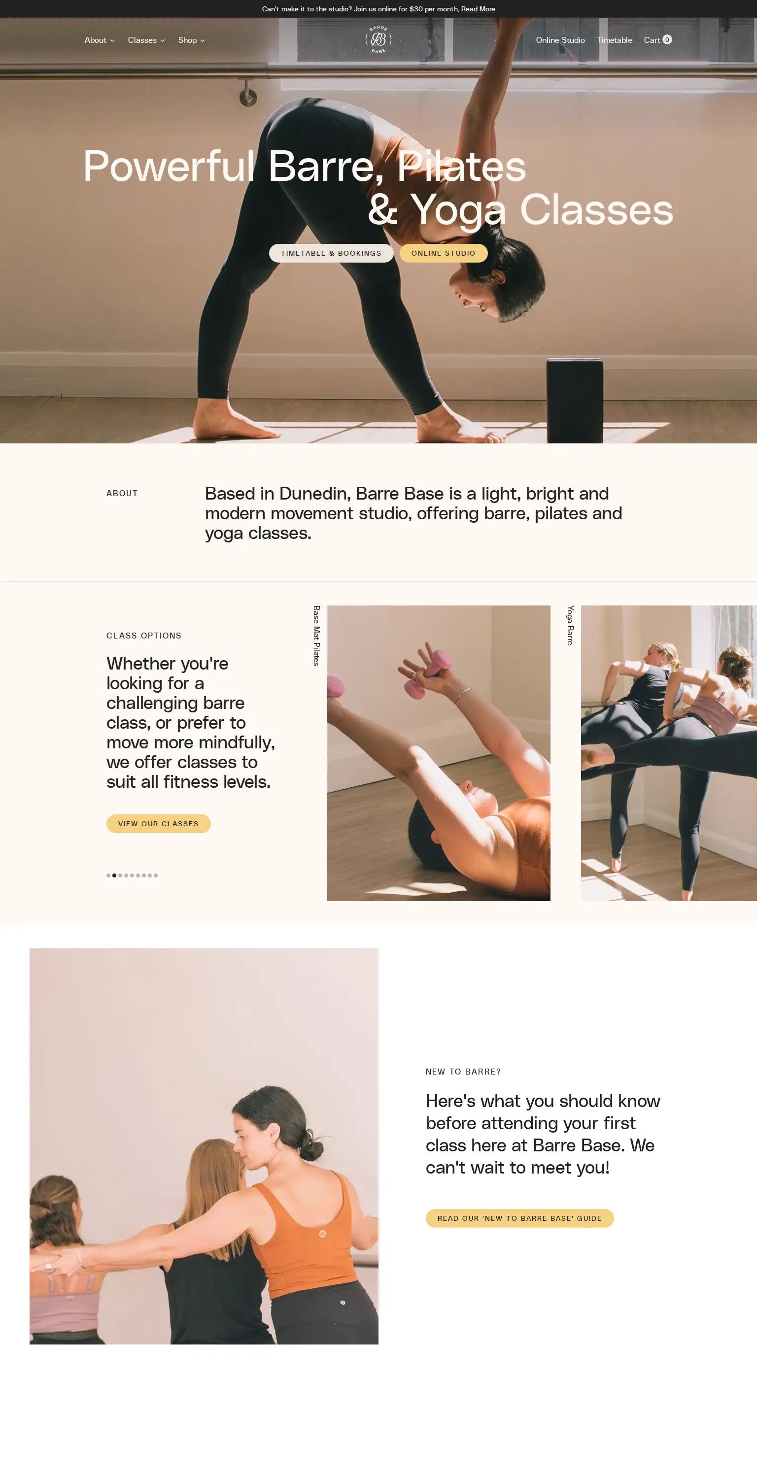 Barre Base screenshot