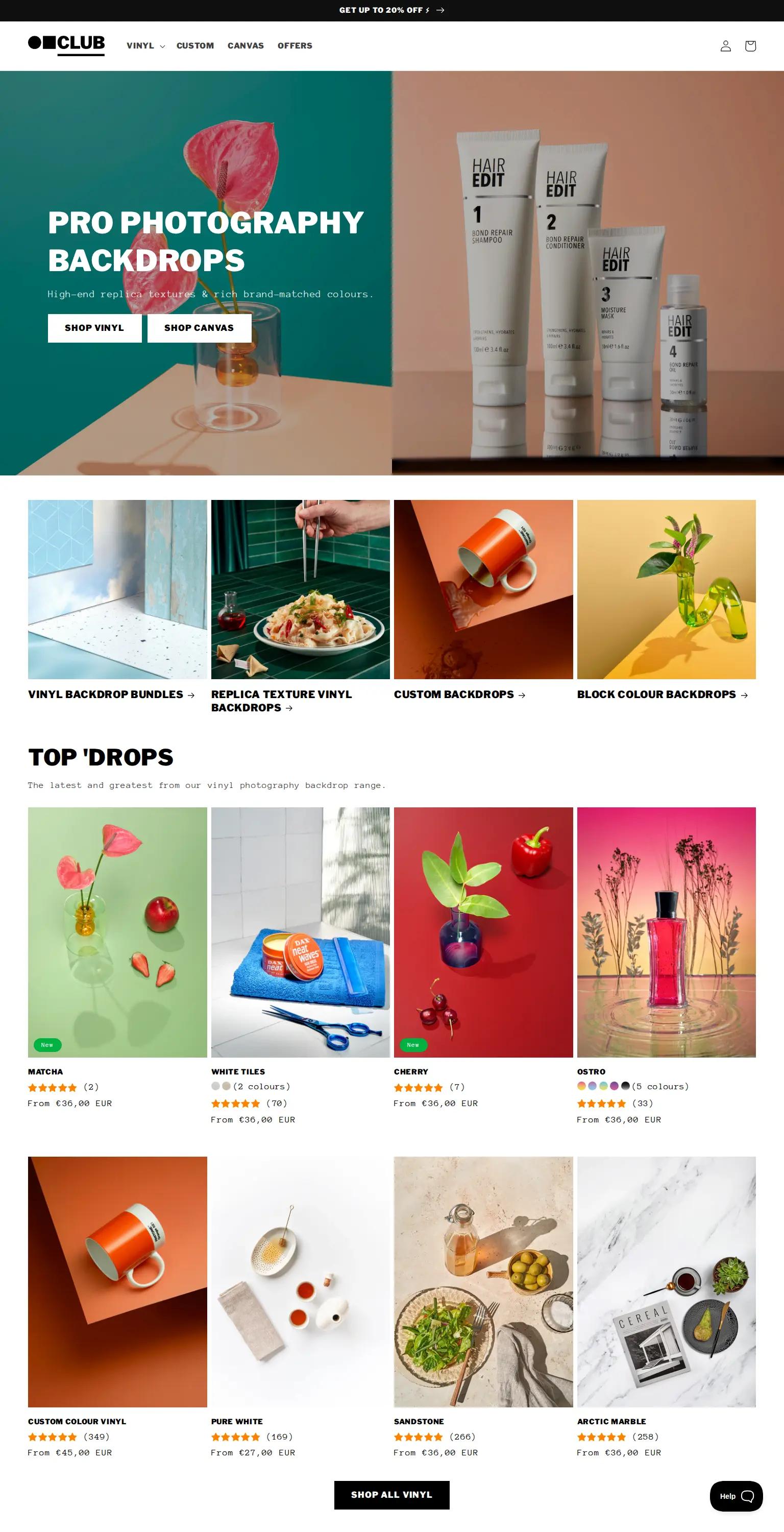 Club Backdrops screenshot