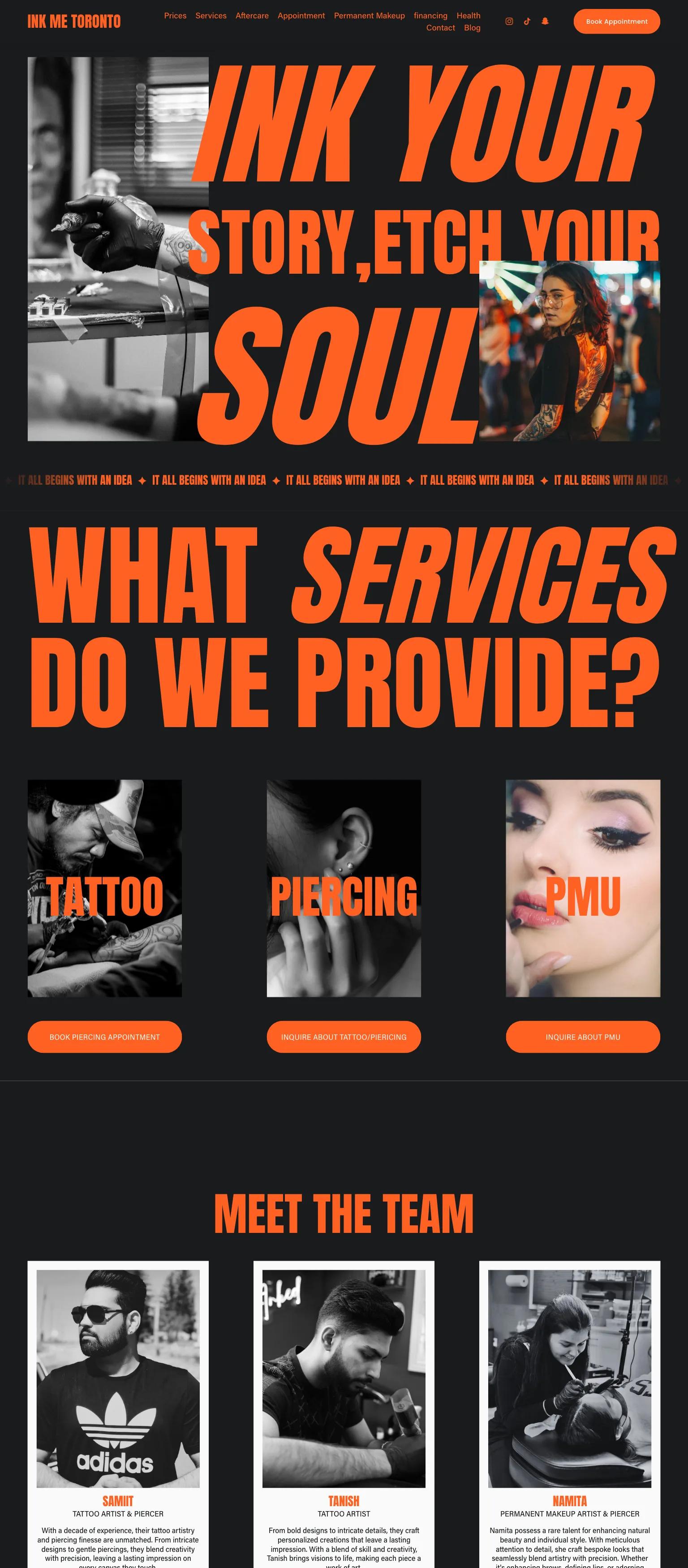 Ink Me Toronto screenshot