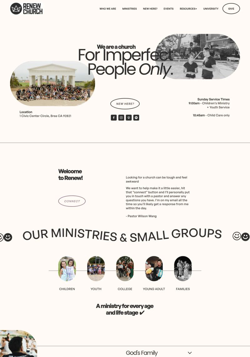 Renew Church OC screenshot