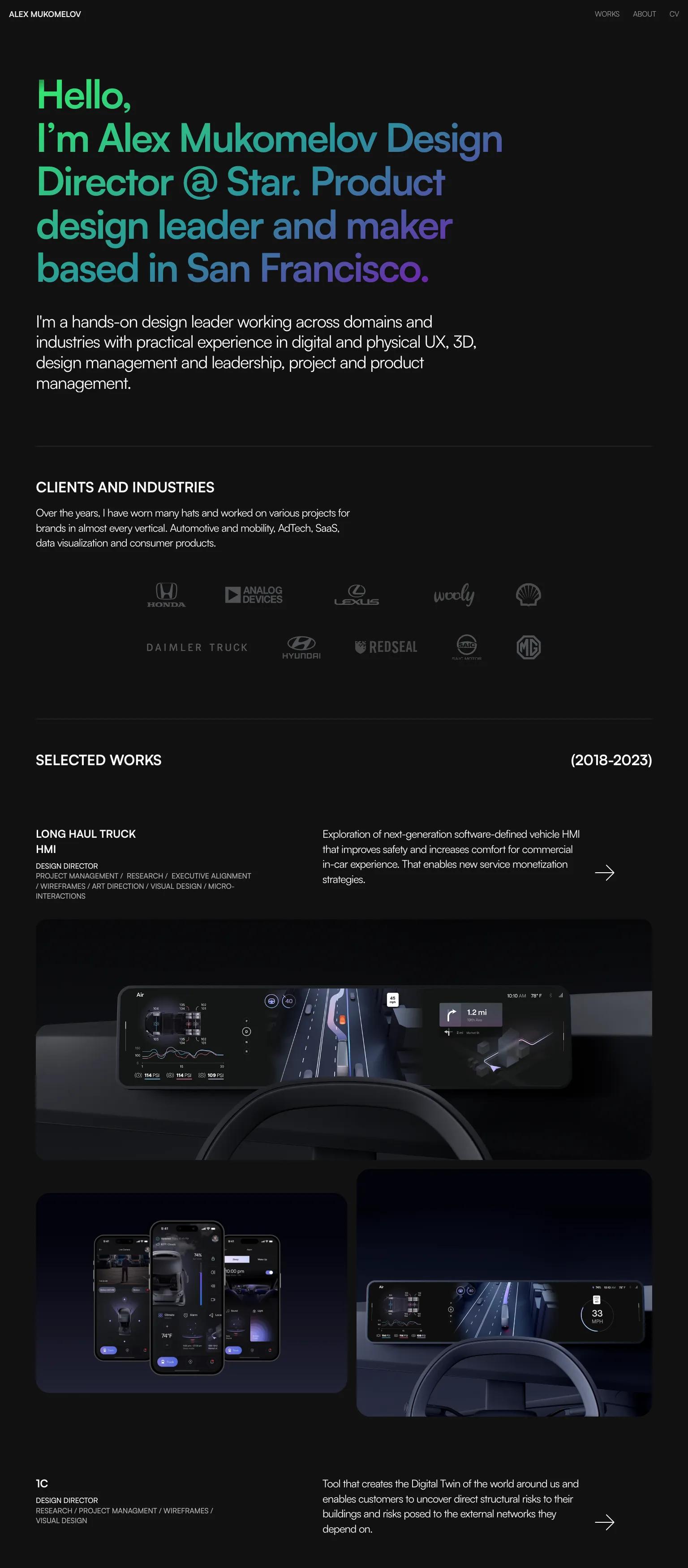 Alex Mukomelov screenshot