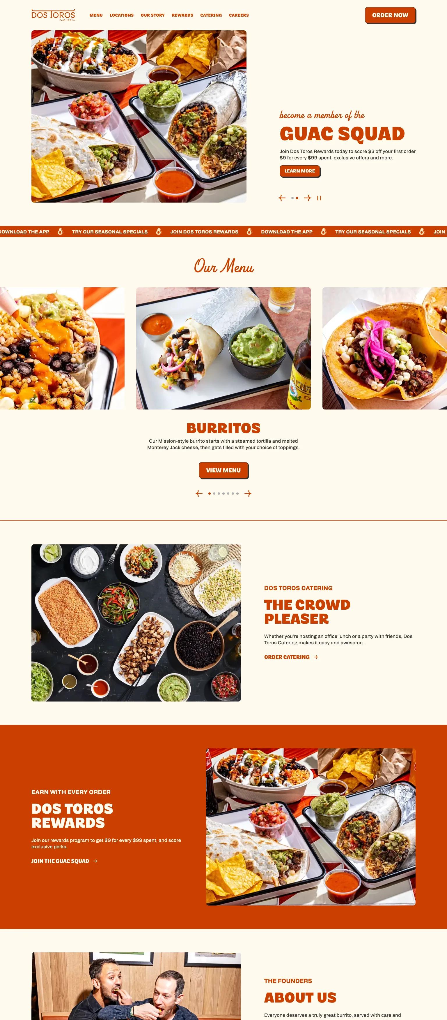 Dos Toros Taqueria screenshot