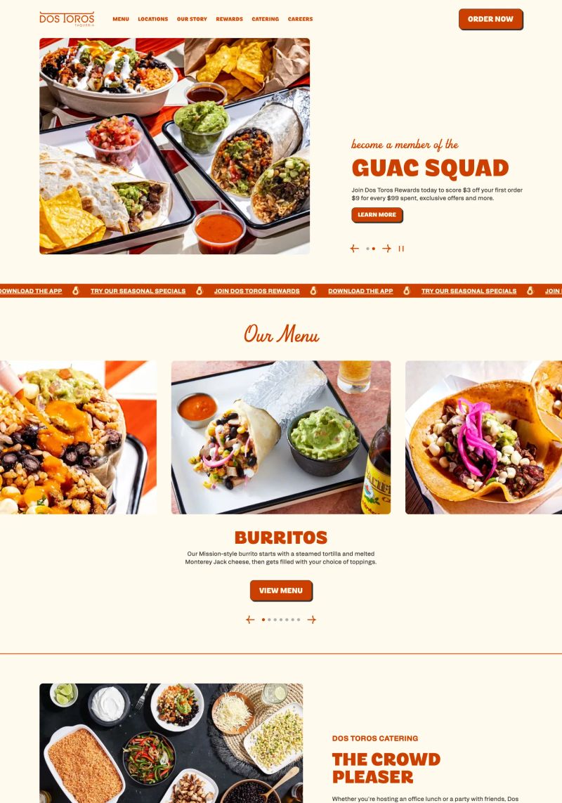 Dos Toros Taqueria screenshot