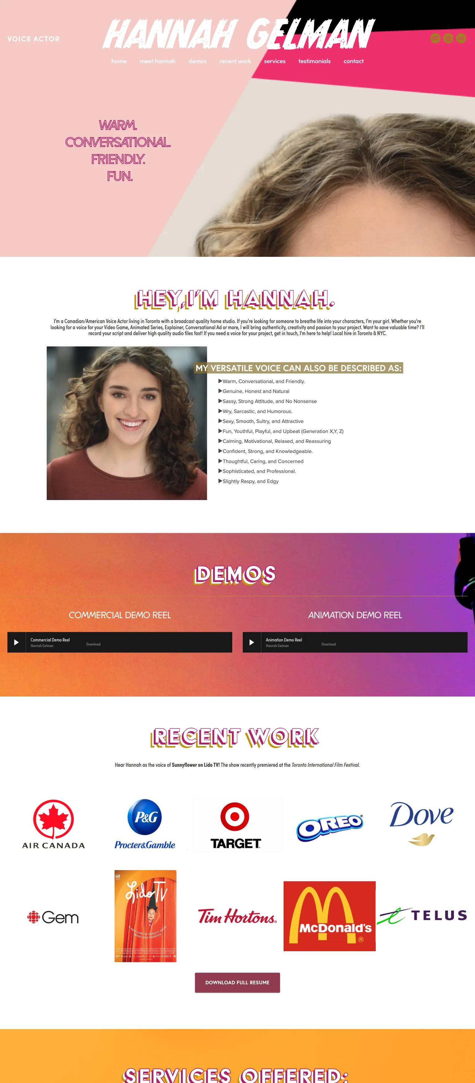 Hannah Gelman screenshot