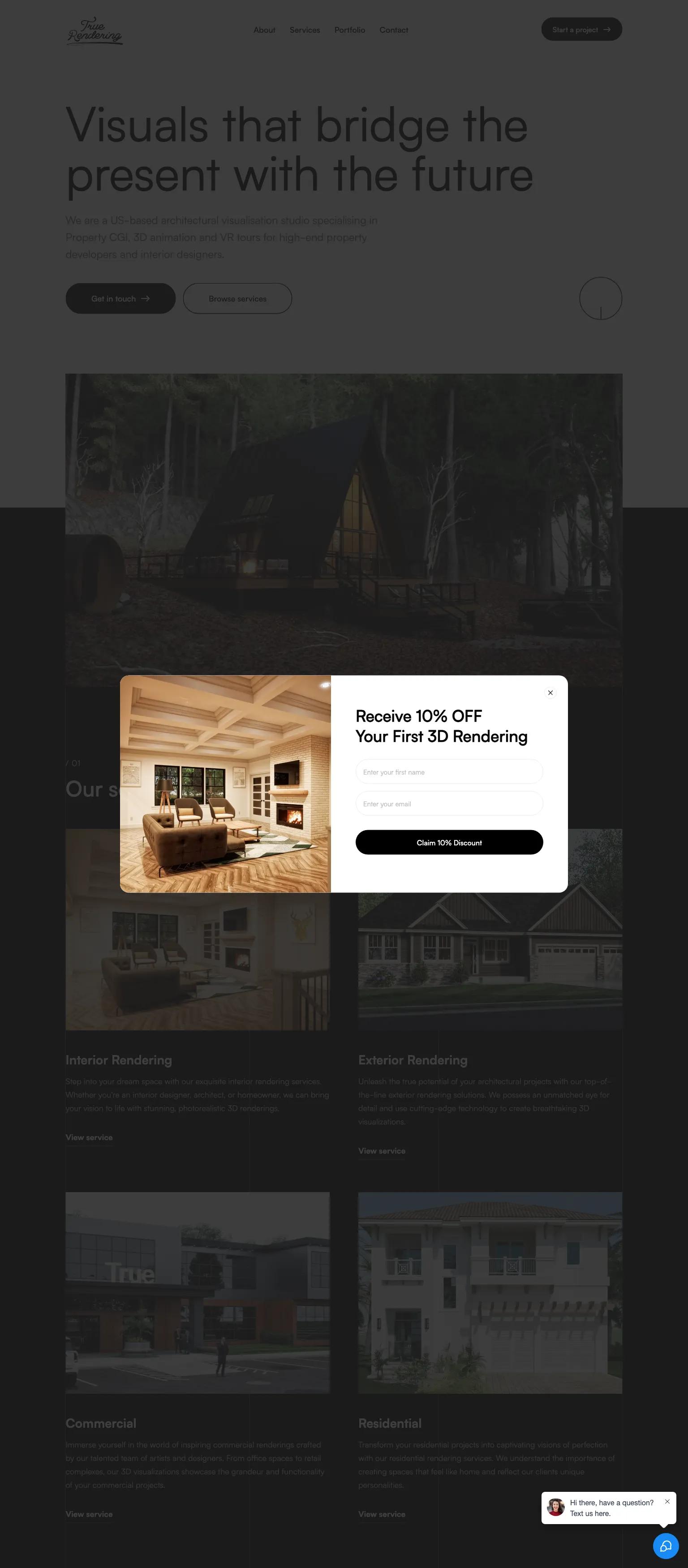 True Rendering screenshot