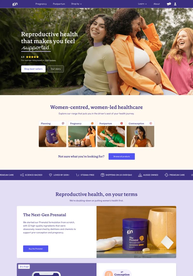 Kin Fertility screenshot
