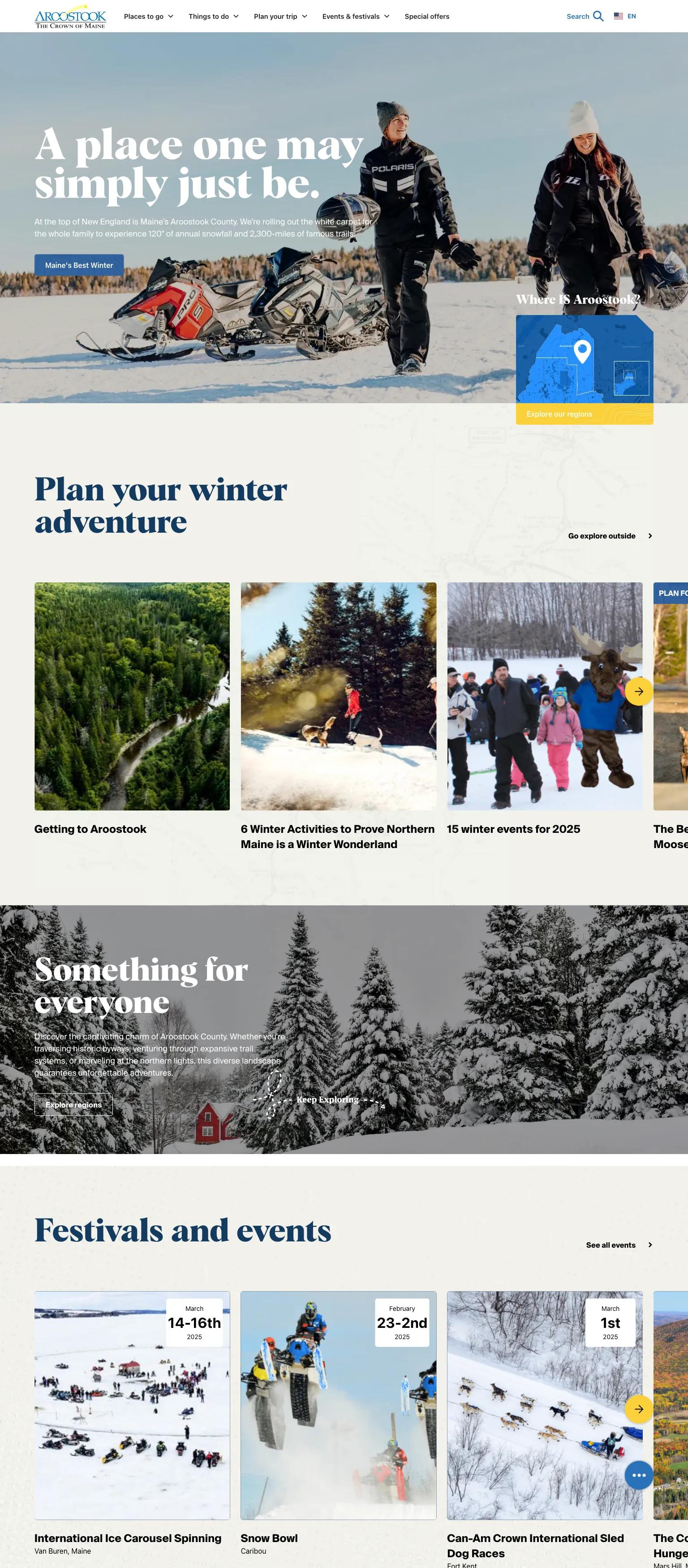 Visit Aroostook screenshot