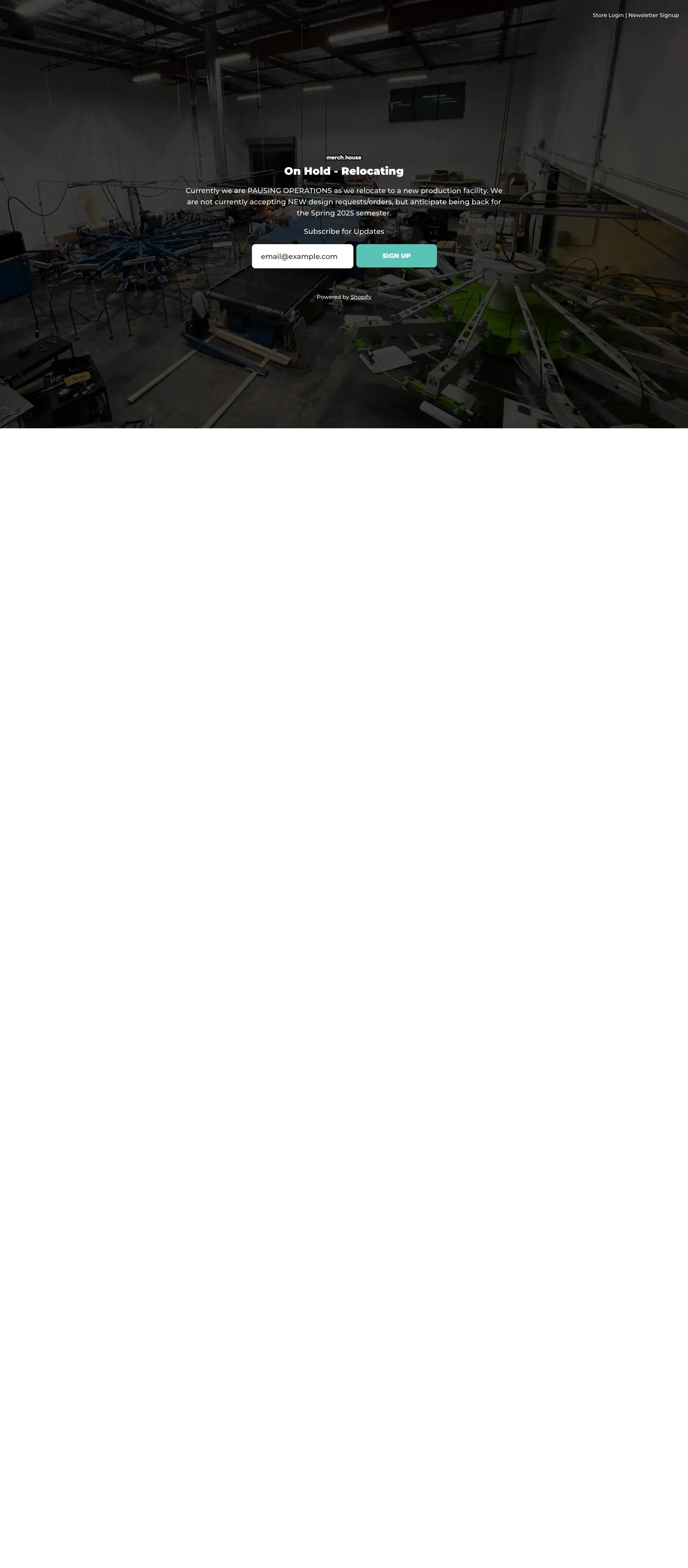 Merch House screenshot