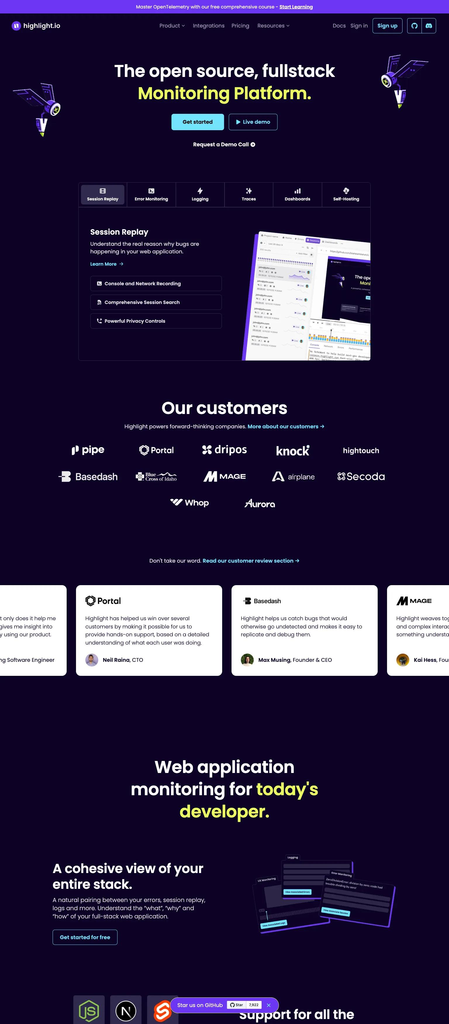 Highlight screenshot