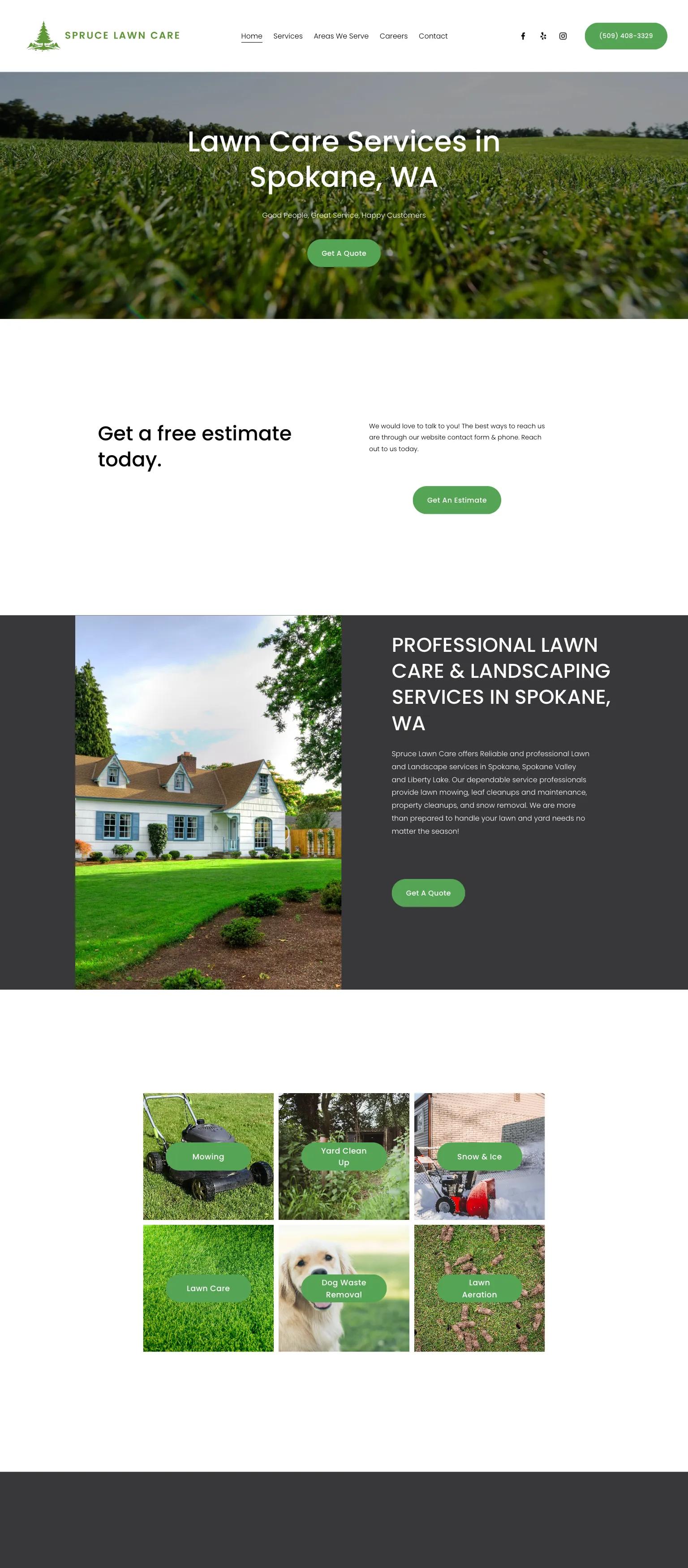 Spruce Lawn Care screenshot