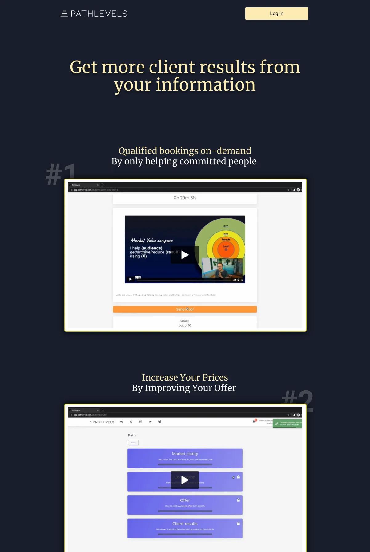 Pathlevels screenshot