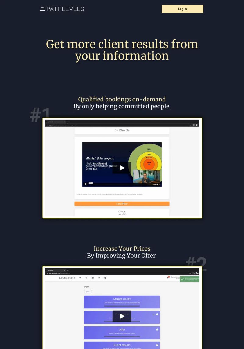 Pathlevels screenshot