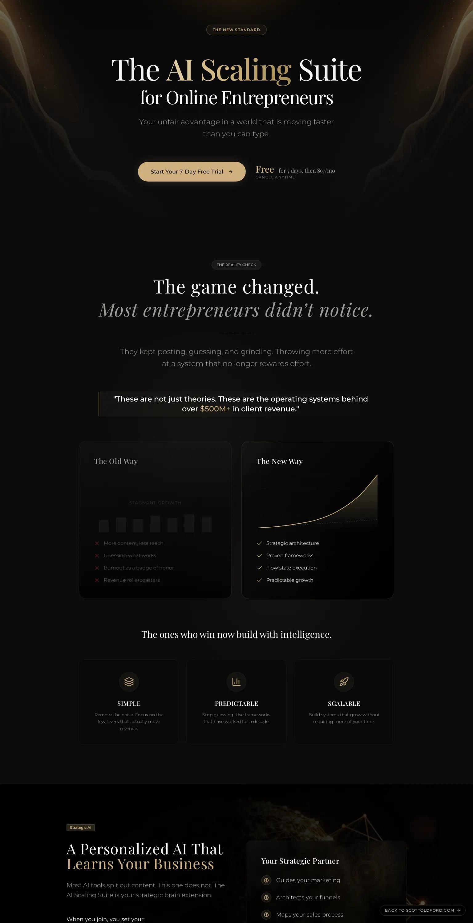 AI Scaling Suite screenshot
