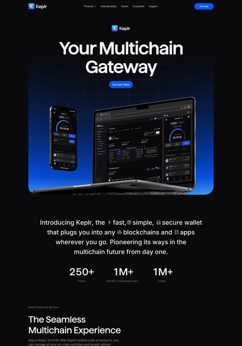Keplr screenshot