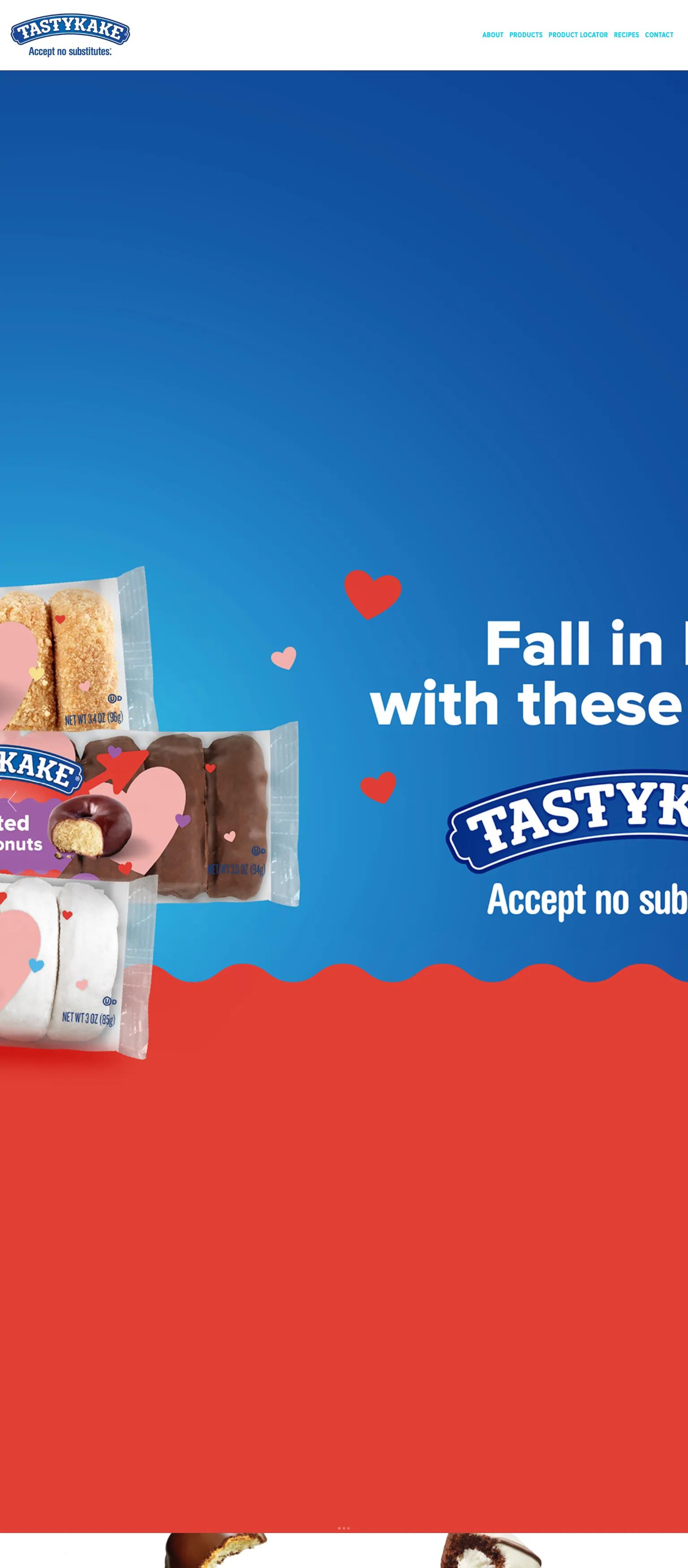 Tastykake screenshot