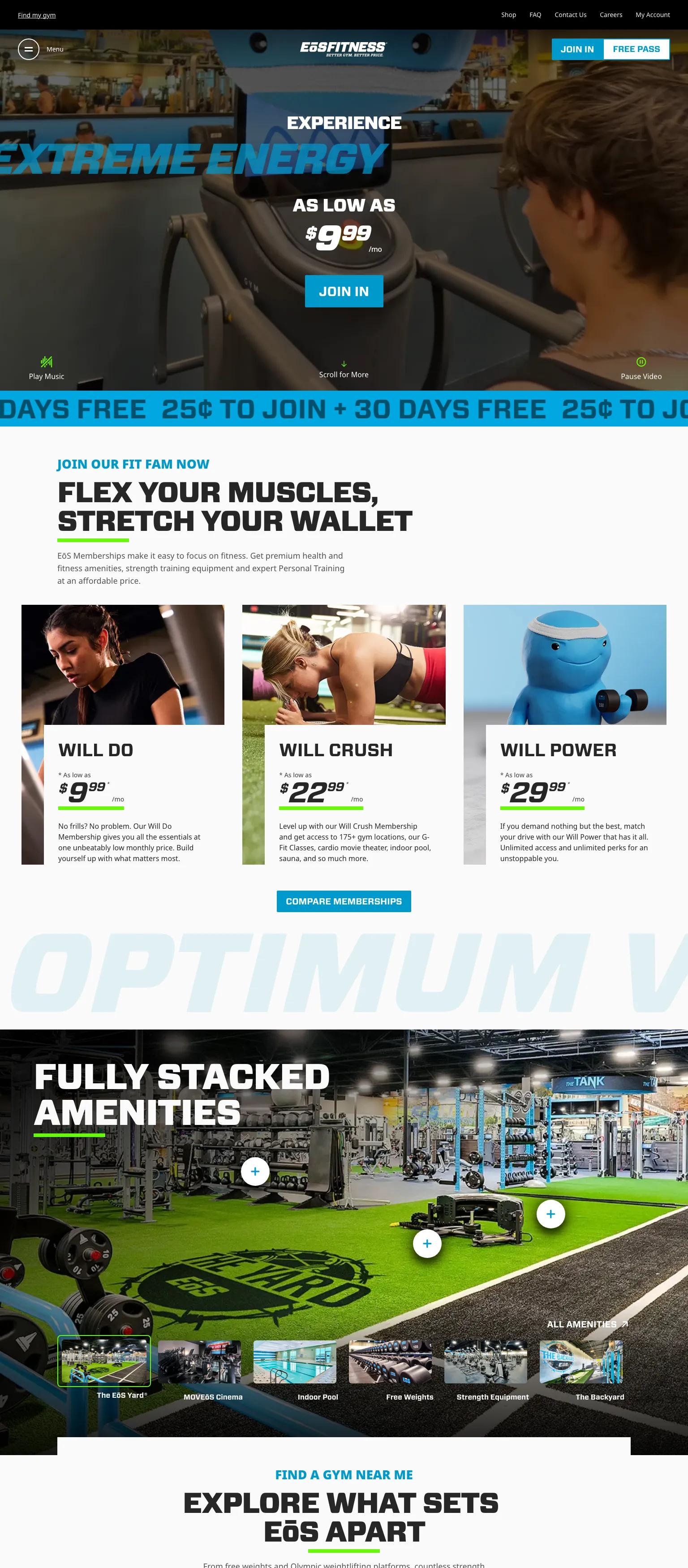 EōS Fitness screenshot