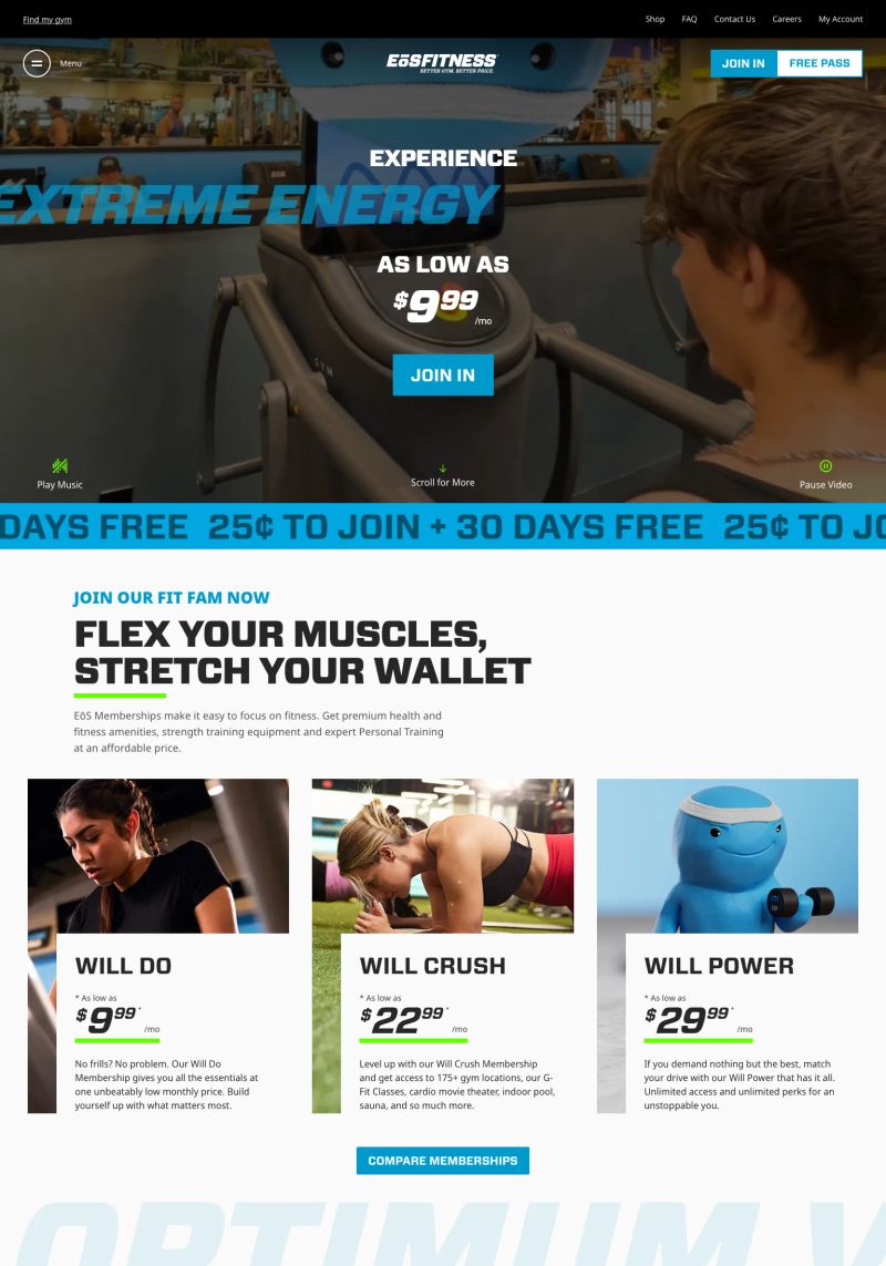 EōS Fitness screenshot