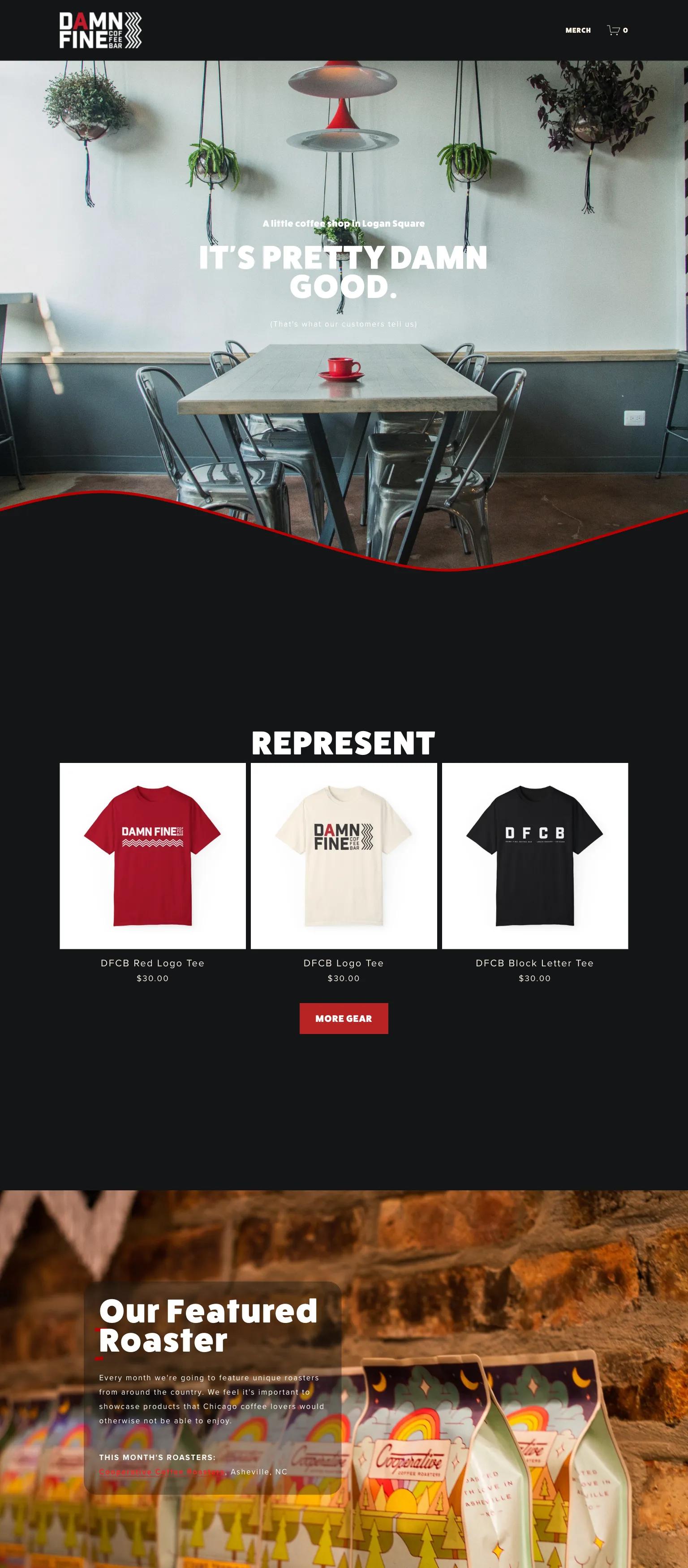 Damn Fine Coffee Bar screenshot