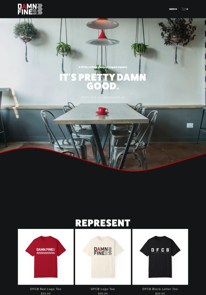 Damn Fine Coffee Bar screenshot