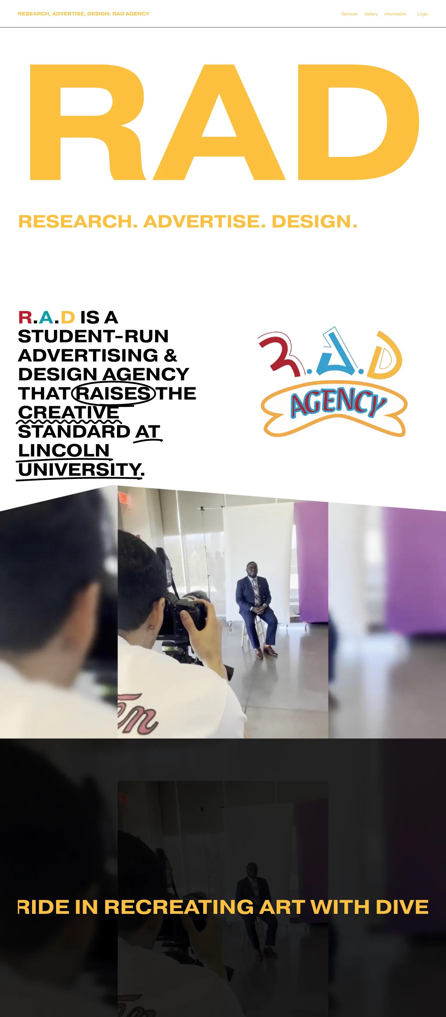 RAD Agency screenshot