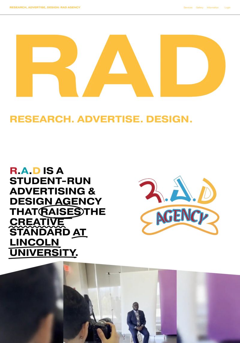 RAD Agency screenshot