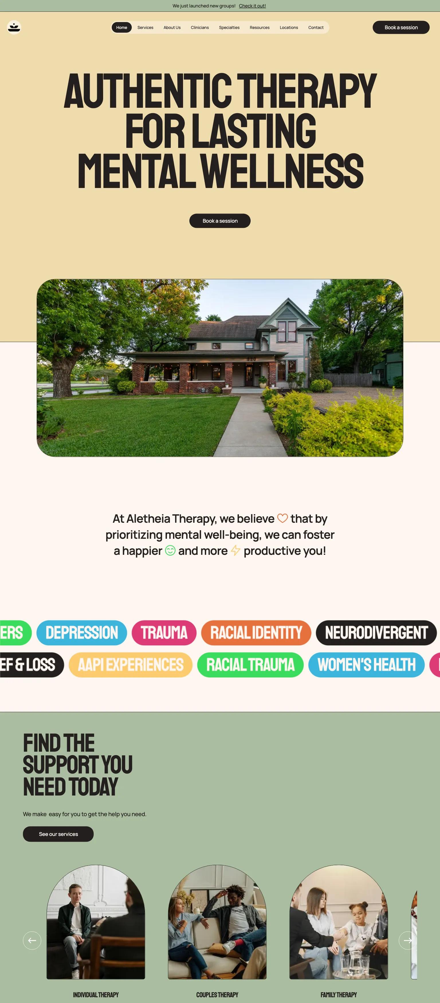 Aletheia Therapy screenshot